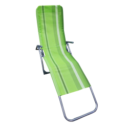 Guļamkrēsls 190x57x94cm zaļā krāsā