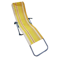 Guļamkrēsls 190x57x94cm oranžā krāsā