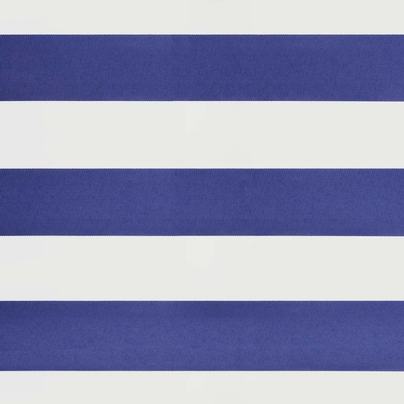 vidaXL izvelkama markīze, automātiska, zila, balta, 3,5x2,5 m