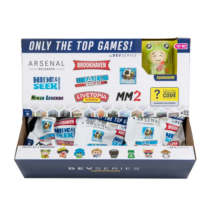 DEV SERIES W1 Squooshem figūriņa necaurspīdīgā iepakojumā, 7 cm