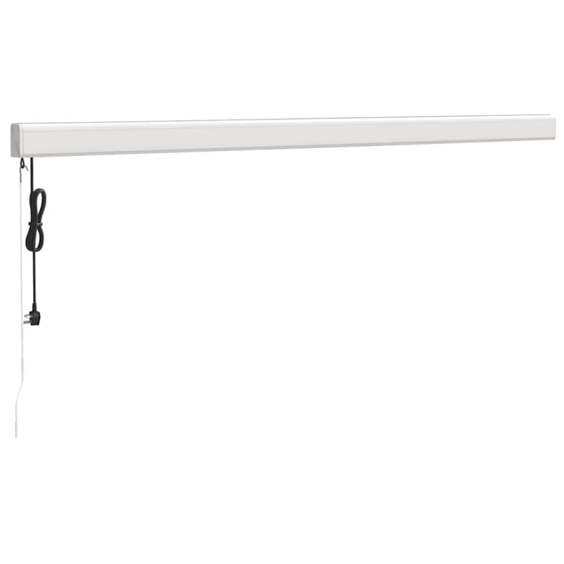 vidaXL izvelkama markīze, zila, balta, 4x3 m, audums, alumīnijs