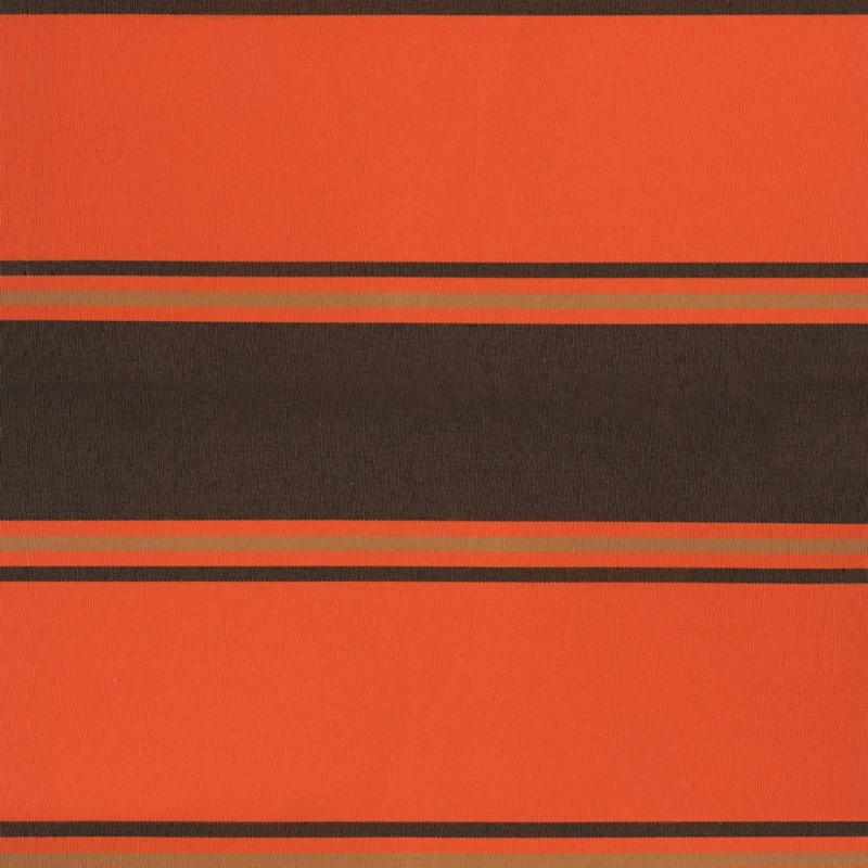 vidaXL izvelkama markīze, oranža, brūna, 3,5x2,5 m, audums, alumīnijs