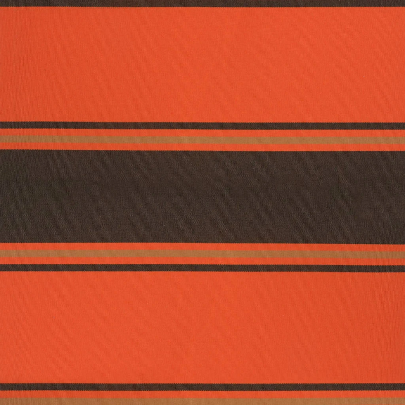 vidaXL izvelkama markīze, oranža, brūna, 4,5x3 m, audums, alumīnijs