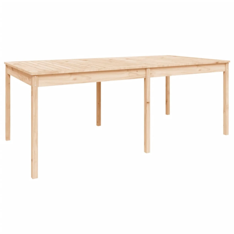 vidaXL 11-daļīgs dārza mēbeļu komplekts, priedes masīvkoks