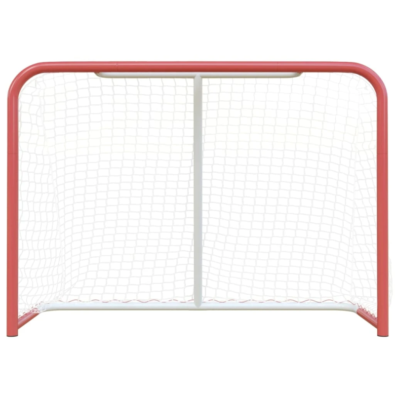 vidaXL hokeja vārti ar tīklu, 153x60x118 cm, tērauds, poliesters