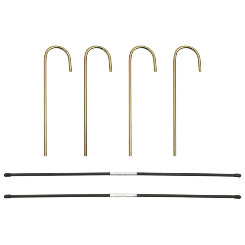 vidaXL futbola vārti ar mērķi, 120x80x80 cm, poliesters