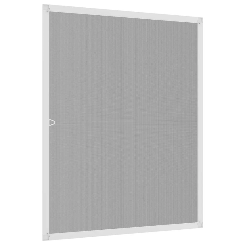 vidaXL kukaiņu siets logam, 80x100 cm, balts