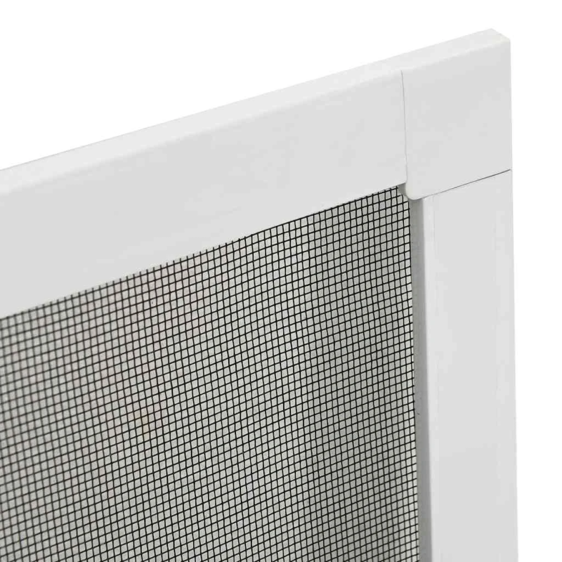 vidaXL kukaiņu siets logam, 80x100 cm, balts