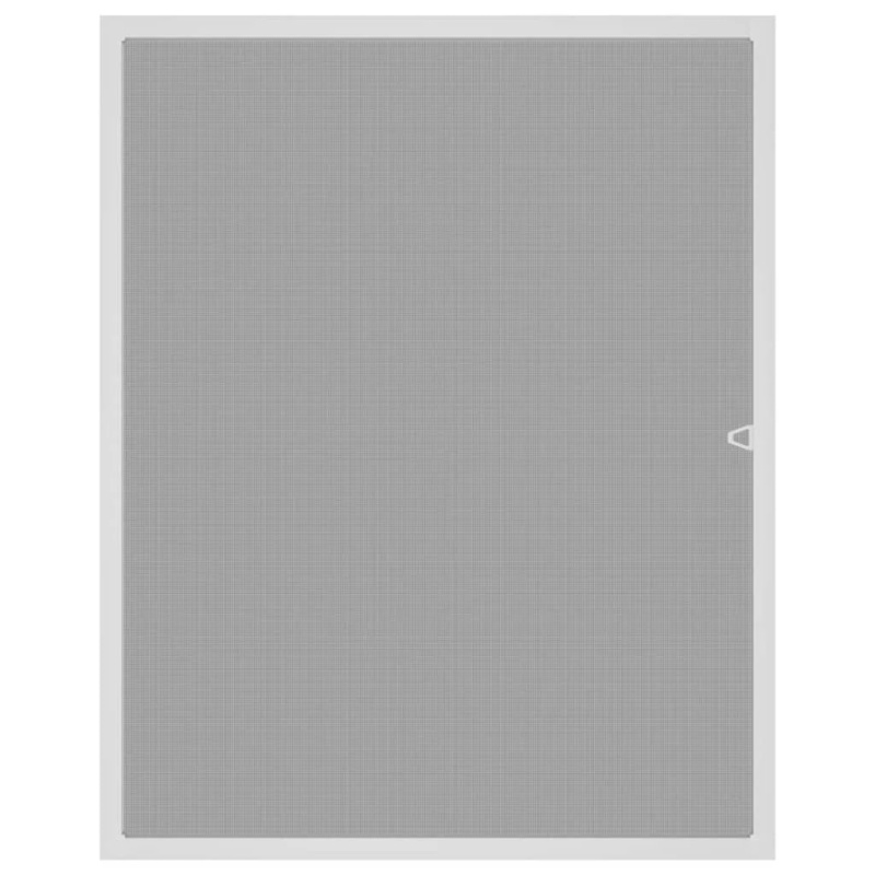 vidaXL kukaiņu siets logam, 80x100 cm, balts