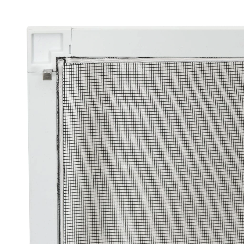 vidaXL kukaiņu siets logam, 80x120 cm, balts
