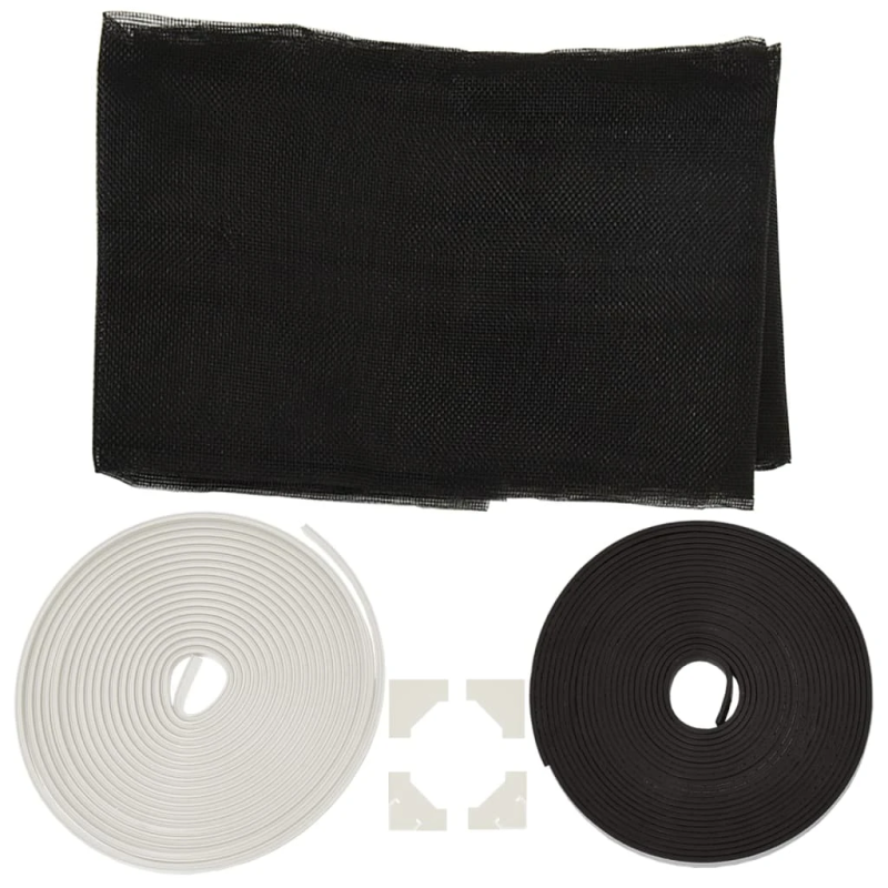 vidaXL magnētisks kukaiņu siets logam, 80x140 cm, balts