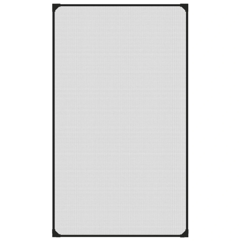 vidaXL magnētisks kukaiņu siets logam, 80x140 cm, antracītpelēks