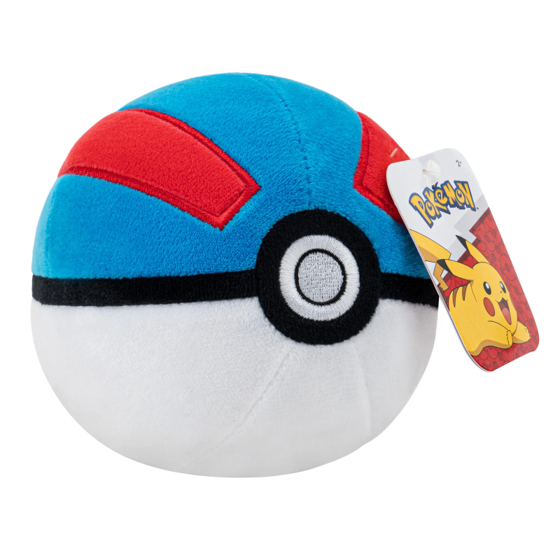 POKEMON plīša rotaļlieta Poké Ball, 12 cm