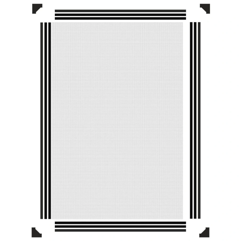 vidaXL magnētisks kukaiņu siets logam, 80x120 cm, antracītpelēks