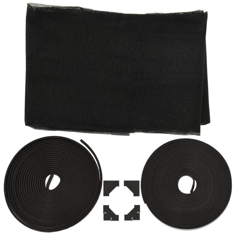 vidaXL magnētisks kukaiņu siets logam, 80x120 cm, antracītpelēks