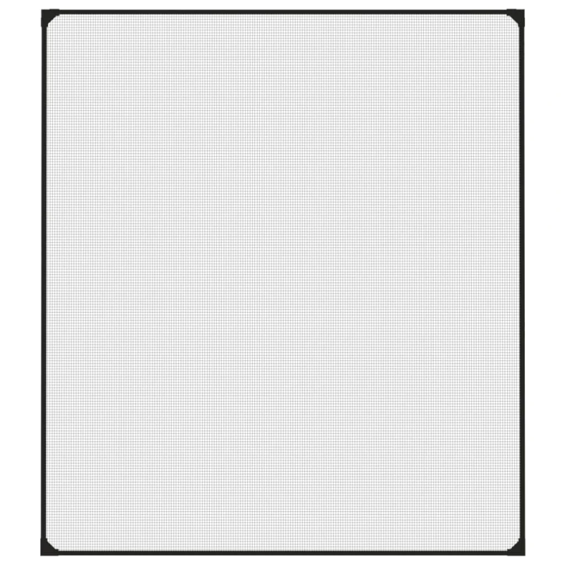 vidaXL magnētisks kukaiņu siets logam, 120x140 cm, antracītpelēks