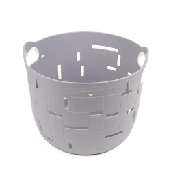 Groziņš plastmasas City 25x25x21cm, pelēks