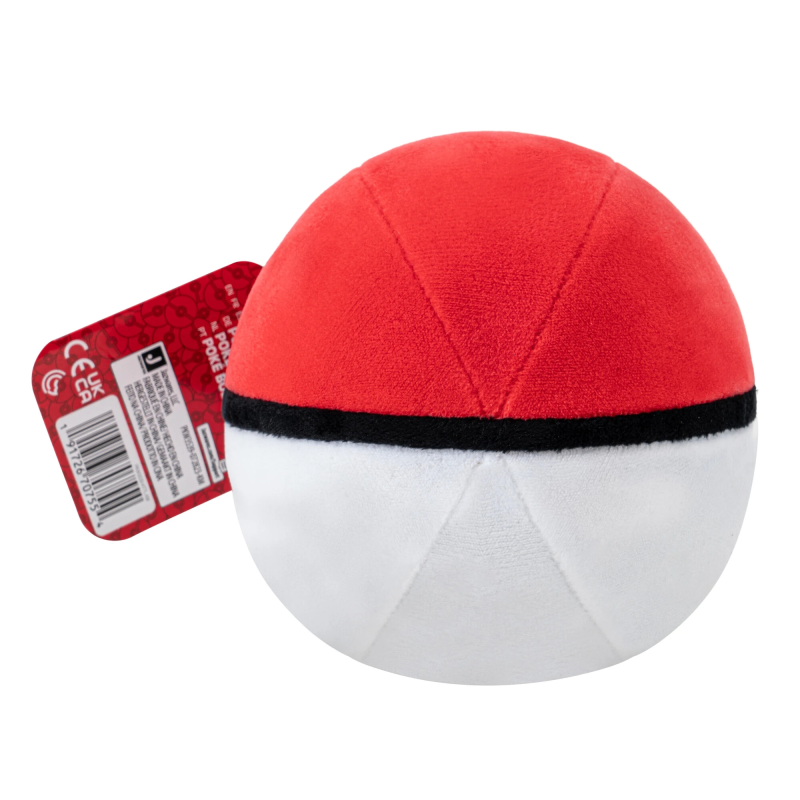 POKEMON plīša rotaļlieta Poké Ball, 12 cm