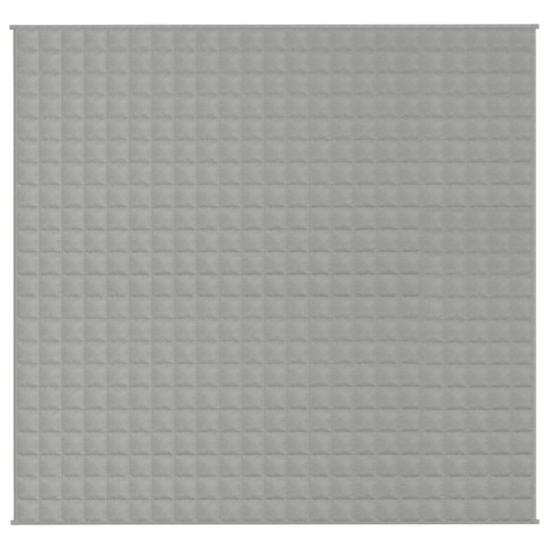 vidaXL smaguma sega, pelēka, 220x230 cm, 11 kg, audums