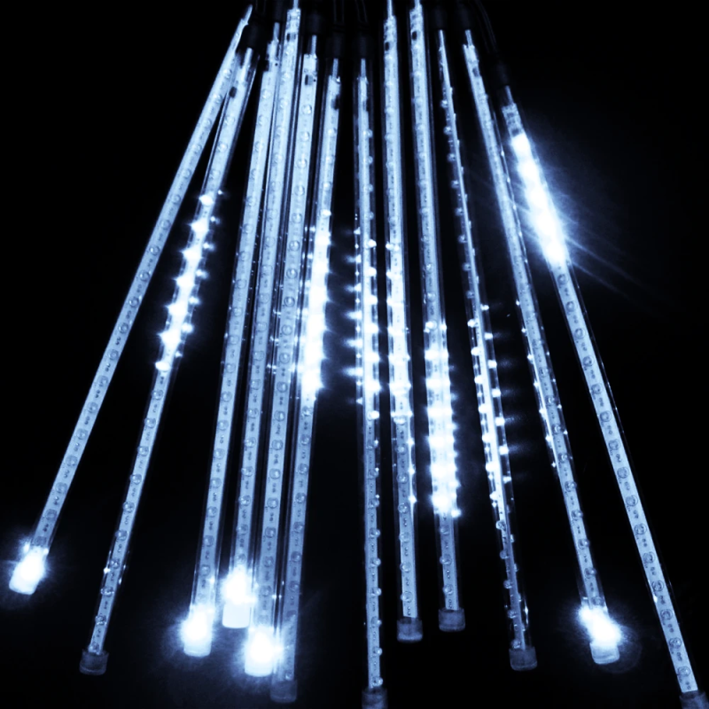 Virtene elektriska Lāsteka ar snigšanas efektu 600LED, 30gb baltas, IP44