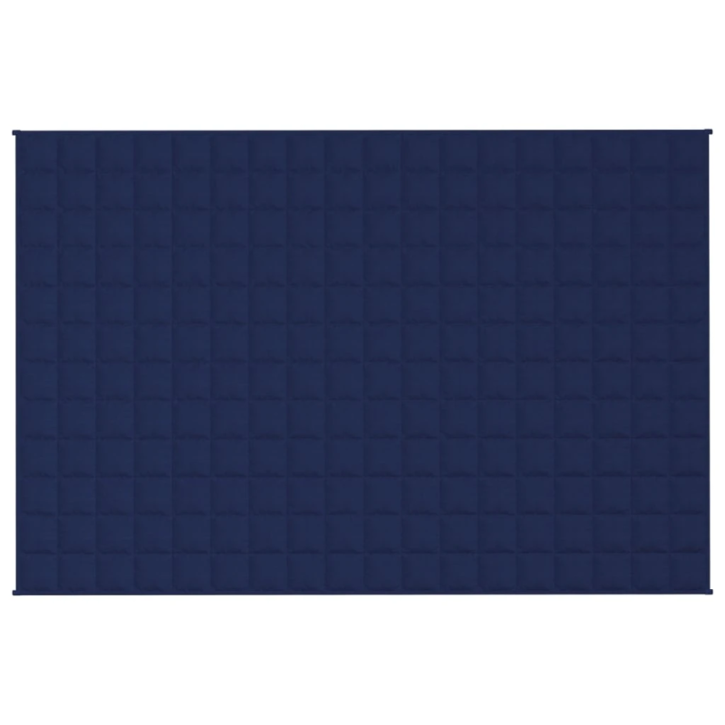 vidaXL smaguma sega, zila, 122x183 cm, 9 kg, audums