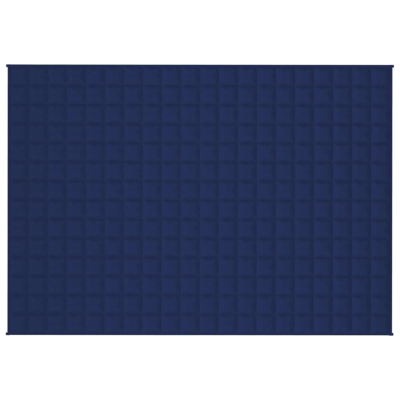 vidaXL smaguma sega, zila, 140x200 cm, 6 kg, audums