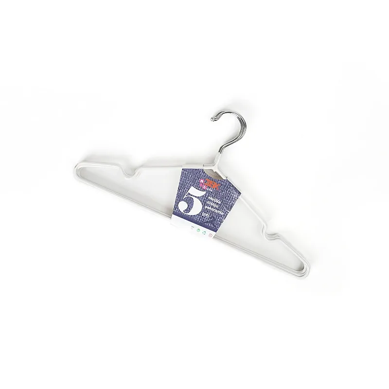 Drēbju pakaramais metāla 40x20cm, 5gb balts