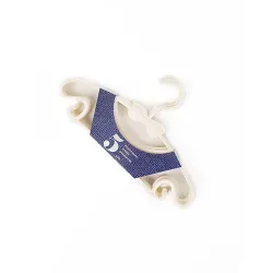 Drēbju pakaramais plastmasas 30x17cm, 5gb balts