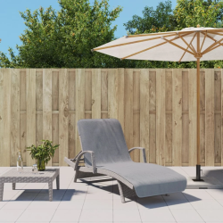 vidaXL pludmales dvieļi, 2 gab., 75x200 cm, audums, 400 g-m2, pelēki