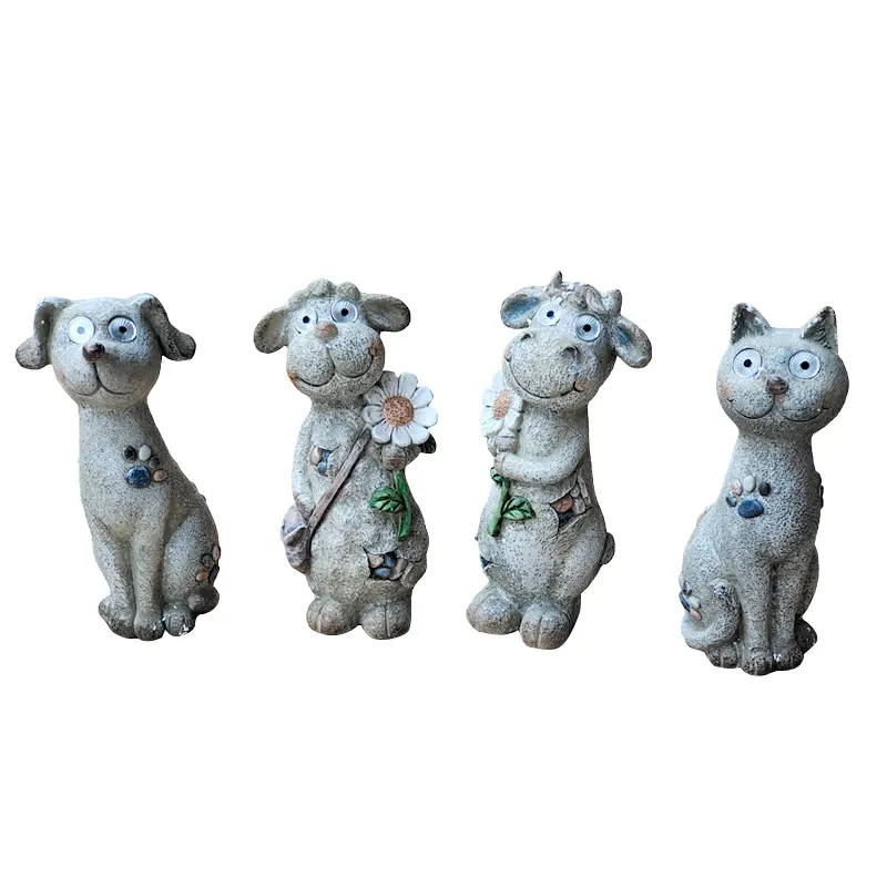 Dārza dekors Dzīvnieciņš, 4 veidi