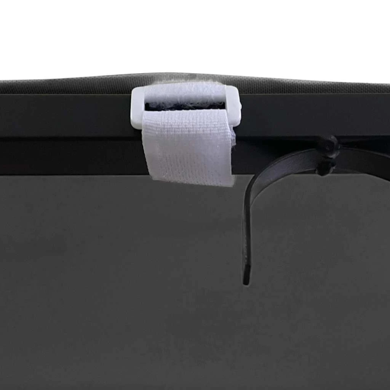 vidaXL nojume, antracītpelēka, 4x3 m, 180 g-m², audums un tērauds