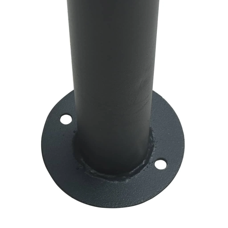 vidaXL nojume, antracītpelēka, 4x4 m, tērauds un audums