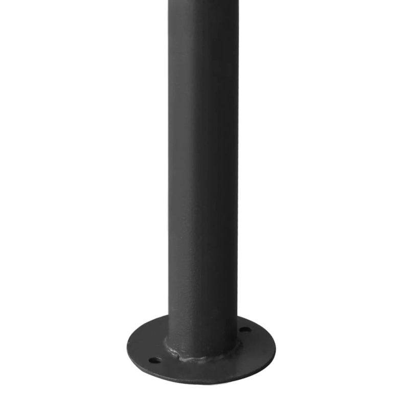 vidaXL nojume, bēša, 3x3 m, 180 g-m², audums un tērauds