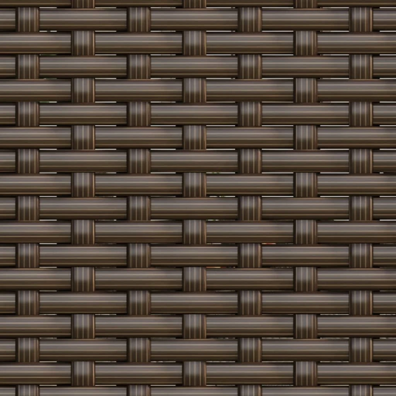 vidaXL 2-daļīgs dārza atpūtas mēbeļu komplekts, brūna PE rotangpalma