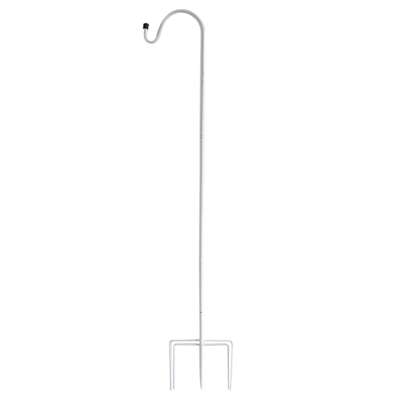 Laternas turētājs metāla 120cm, balts