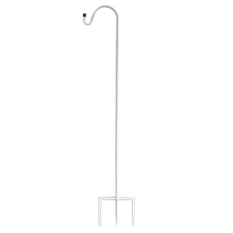 Laternas turētājs metāla 120cm, balts