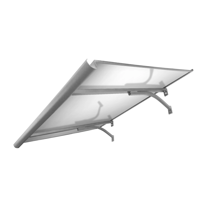 Jumtiņš 140x90cm alumīnija ar tekni