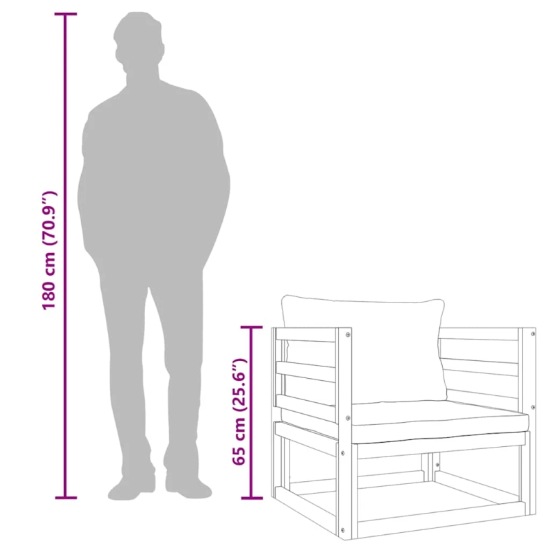 vidaXL dārza krēsls ar gaiši pelēkiem matračiem, akācijas masīvkoks