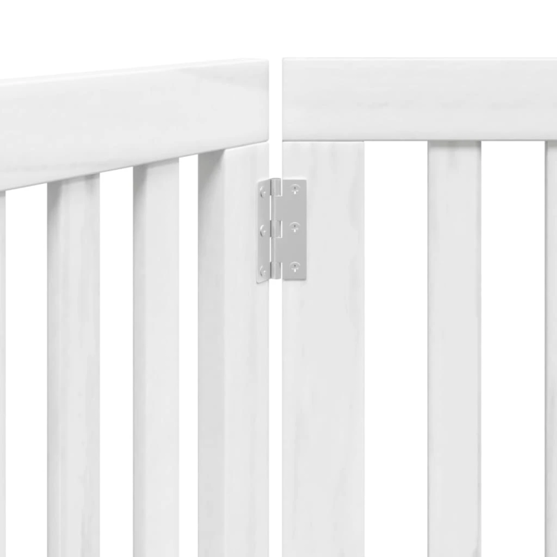 vidaXL suņu vārti, salokāmi, 3 paneļi, 150 cm, papeles koks
