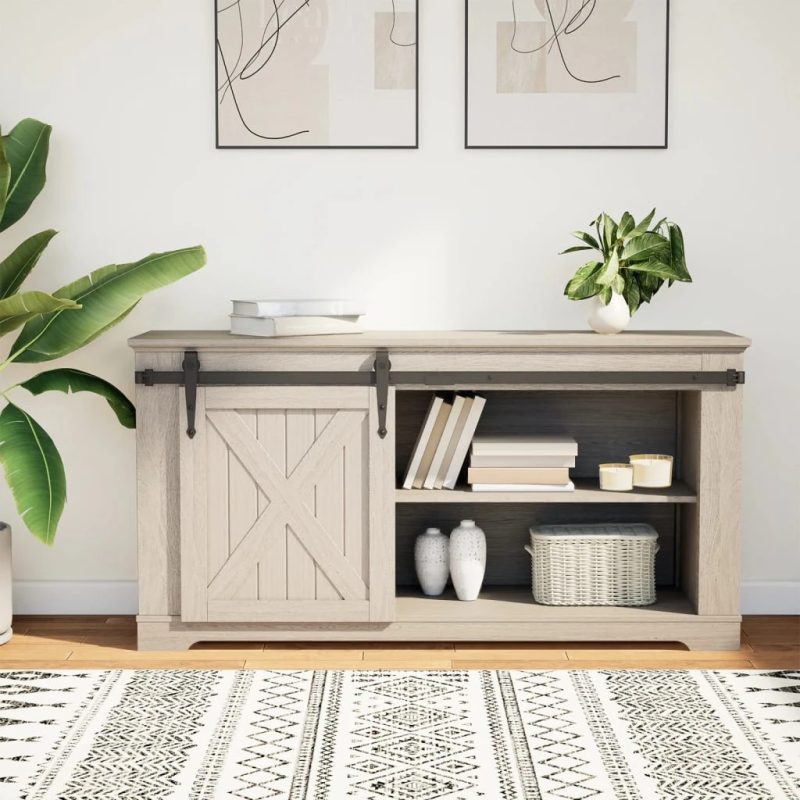 vidaXL bīdāmo skapju durvju komplekts, melns, 122 cm, oglekļa tērauds