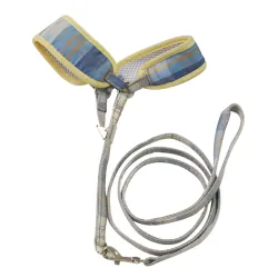 Animal leash with belt