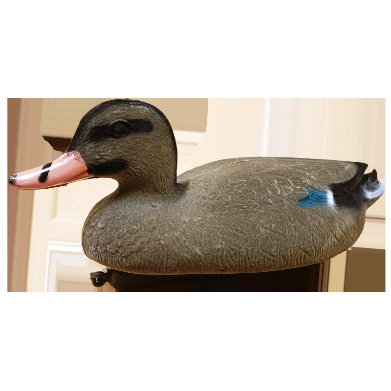 Dārza dekors Pīle 36x15x15cm, samta