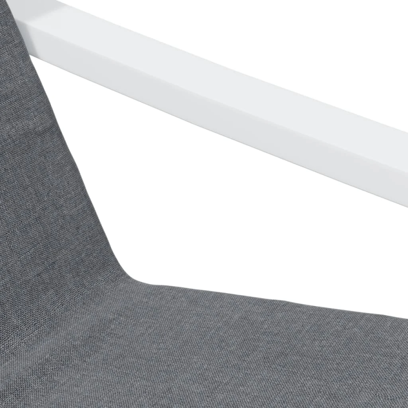 vidaXL atpūtas krēsls, tumši pelēks audums