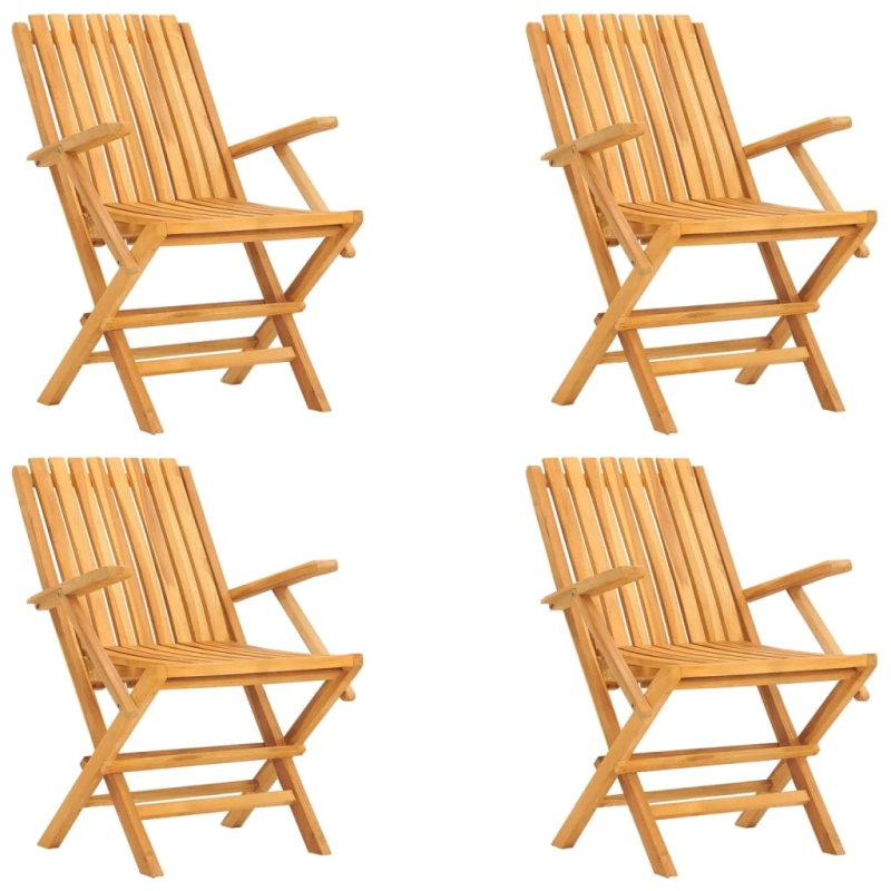 vidaXL piecdaļīgs dārza mēbeļu komplekts, masīvs tīkkoks