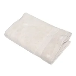 Dvielis 70x140cm krēmbalts, 100% kokvilna