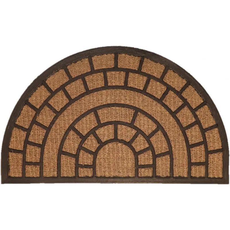 Kājslauķis 40x60cm pusapaļš ar gumiju