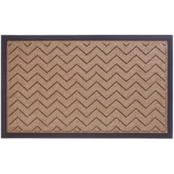 Kājslauķis 45x75cm bēšs zigzag