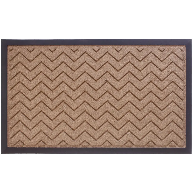 Kājslauķis 45x75cm bēšs zigzag