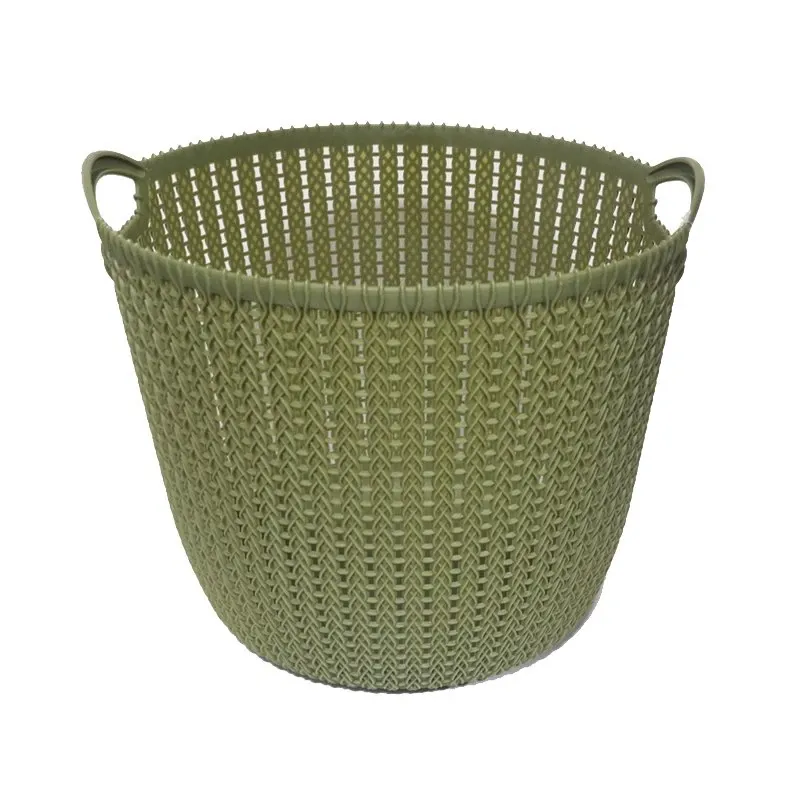 Grozs plastmasas apaļš 32x30x26cm Ruuby, zaļš