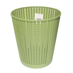 Papīrgrozs plastmasas 10L Ruuby, zaļš